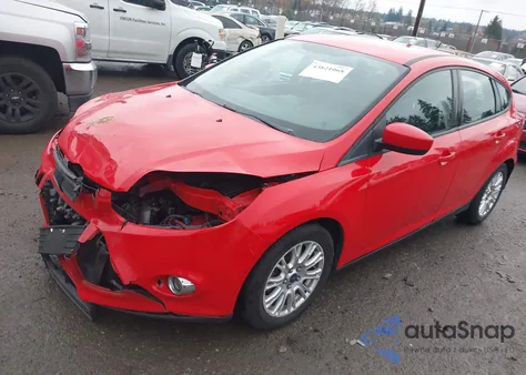 2012 Ford Focus Se из США, поврежденный, VIN 1FAHP3K2XCL178067